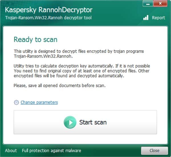 Kaspersky Rannoh Decryptor