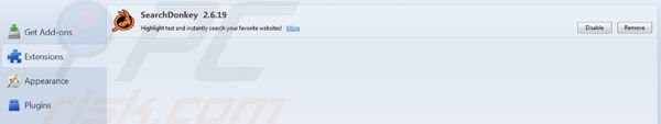 Search Donkey removal from Mozilla Firefox