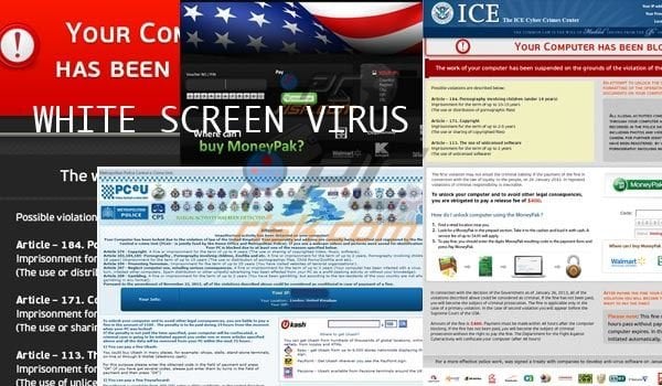 White Screen Virus