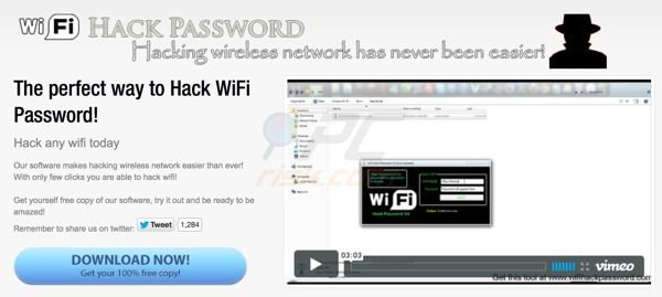 Hack WiFi password scam