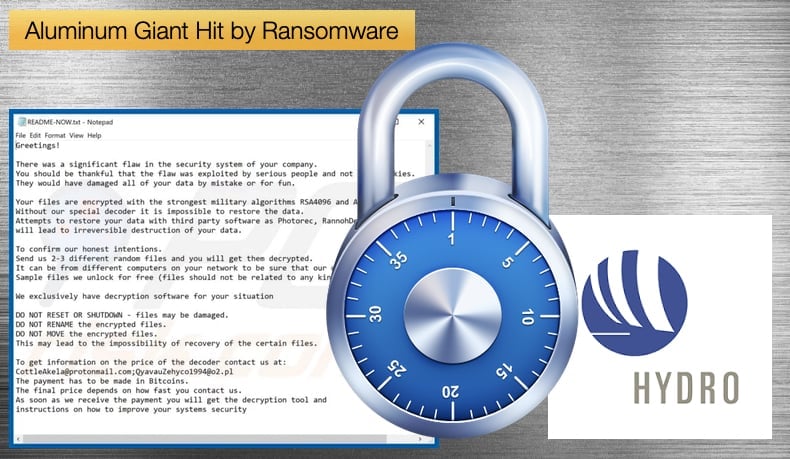 aluminum giant hit by ransomware