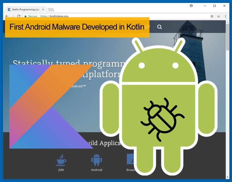 android malware developed using kotlin programming language