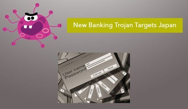 Banking trojan attacks Japan