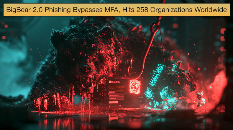 BigBear 2.0 Phishing Bypasses MFA, Hits 258 Organizations Worldwide