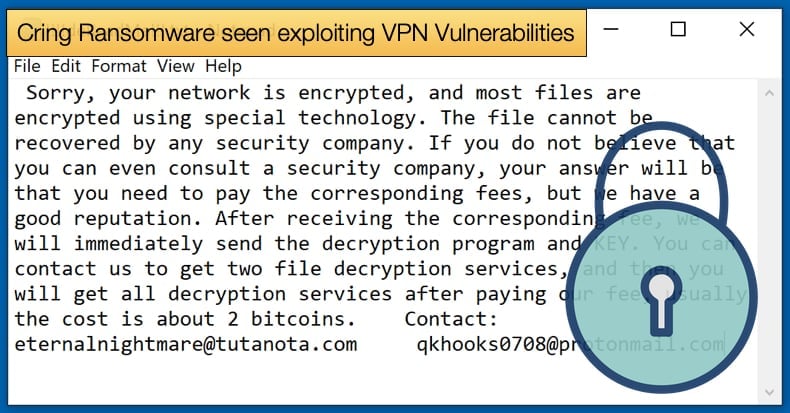cring ransomware exploits vpn vulnerabilities