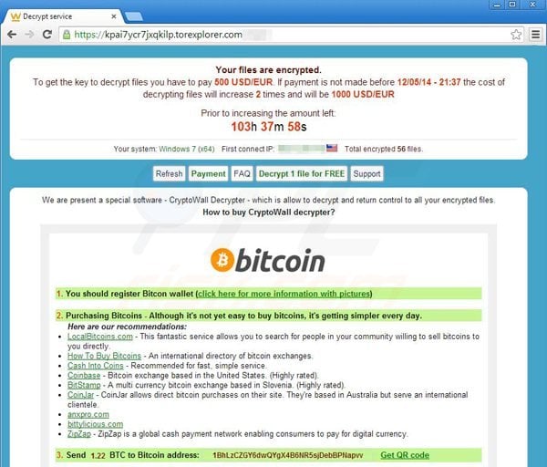 cryptowall ransomware