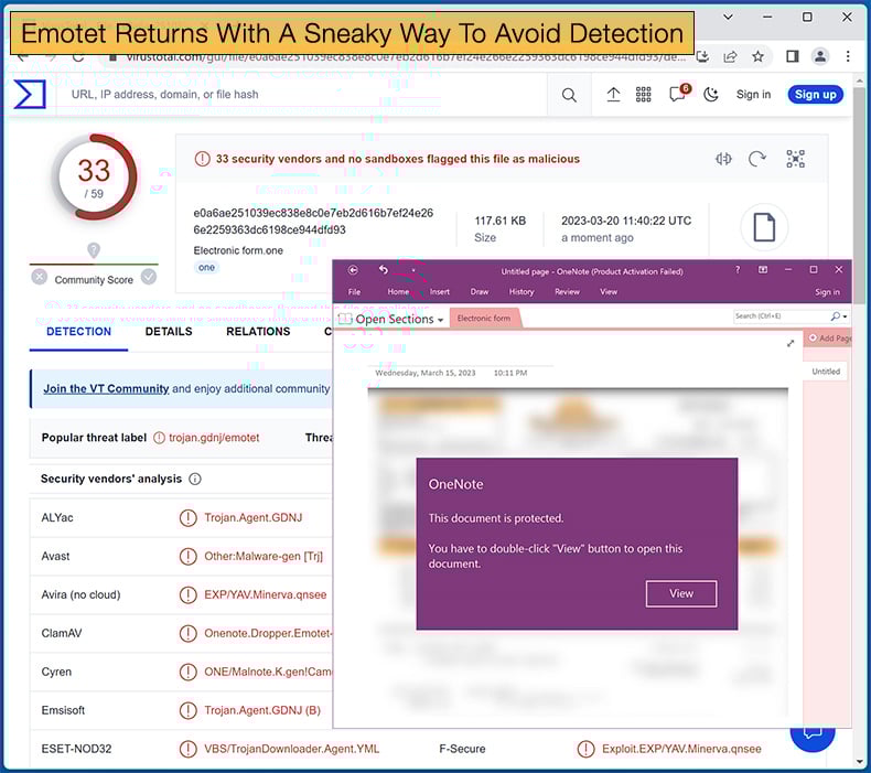 Emotet Returns With A Sneaky Way To Avoid Detection