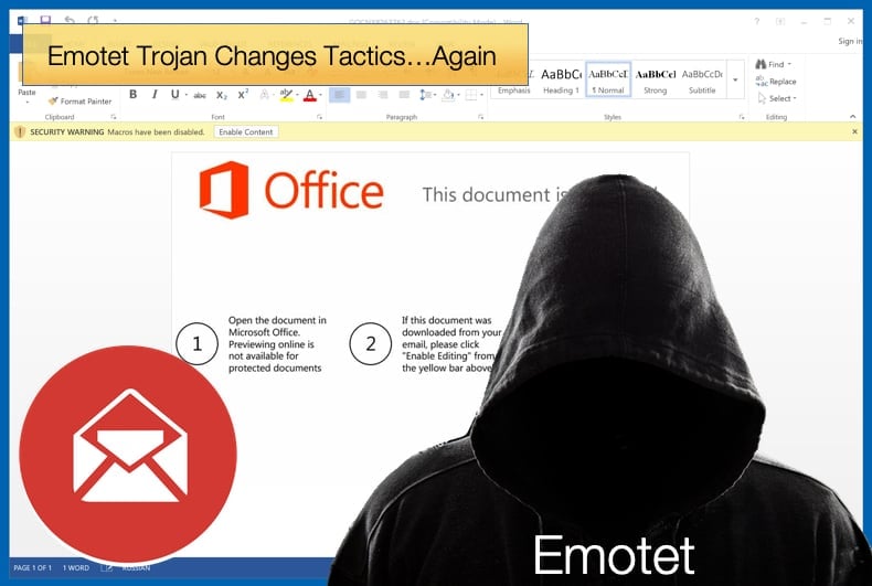 emotet trojan new tactic