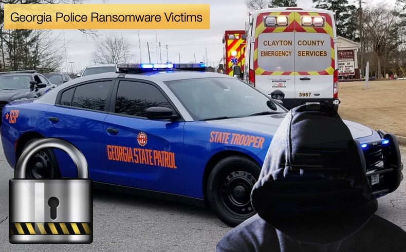 georgia police ransomware victims