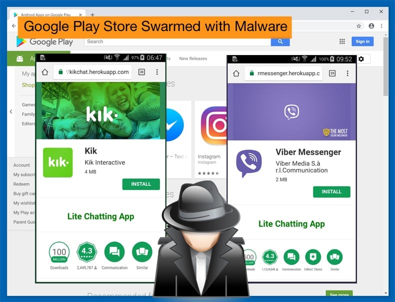 google play store malware