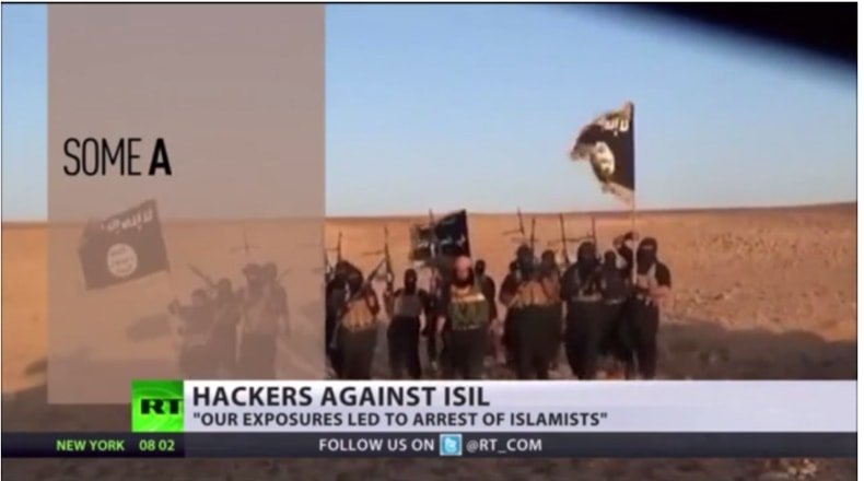 hackers against isil