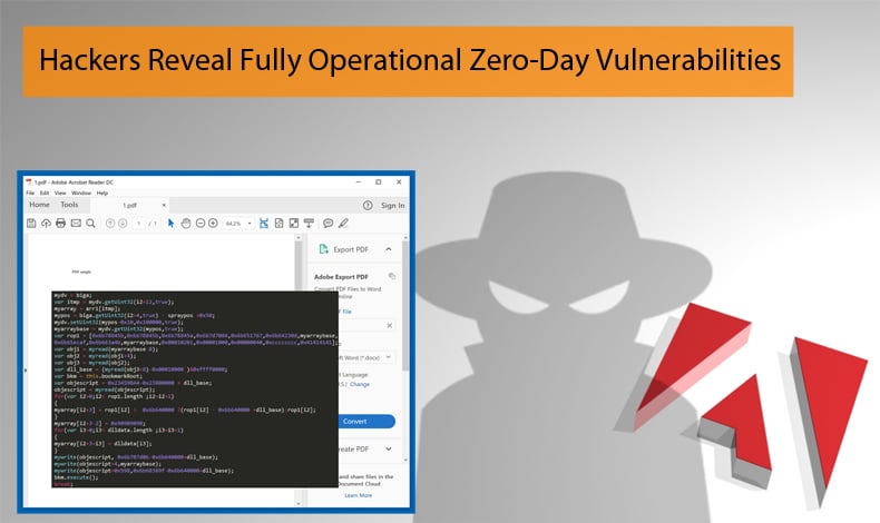 hackers reveal zero day exploits