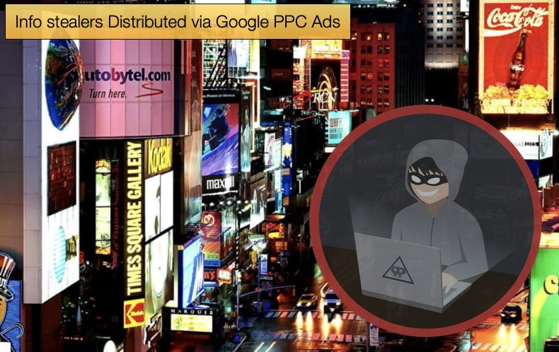 info stealers distributed through google ppc ads