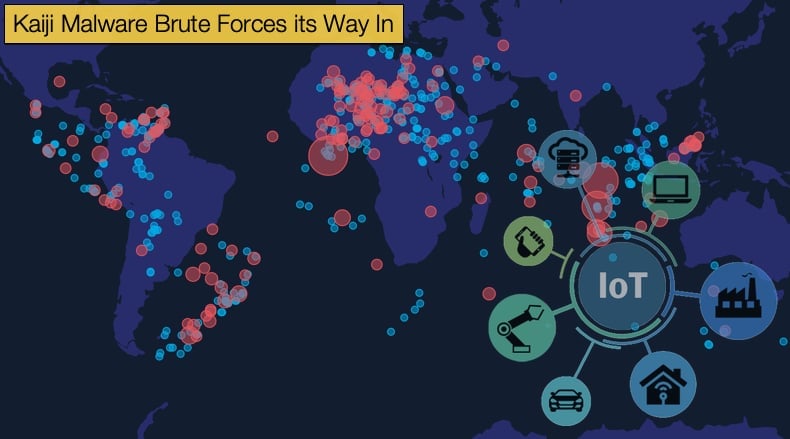 kaiji malware attacks iot devices