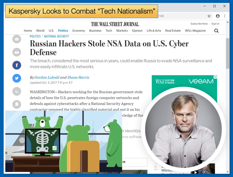 kaspersky combats tech nationalism