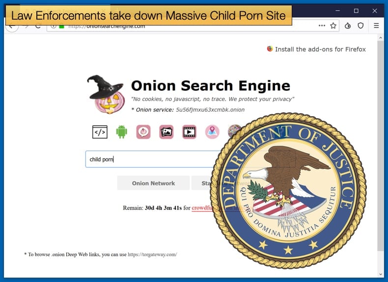 US and South Korean Law Enforcement take down Massive Child Porn Site