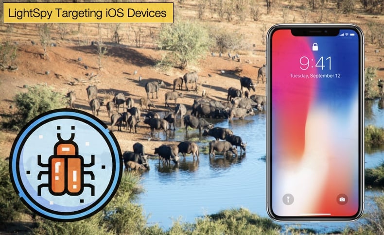 lightspy targeting ios devices