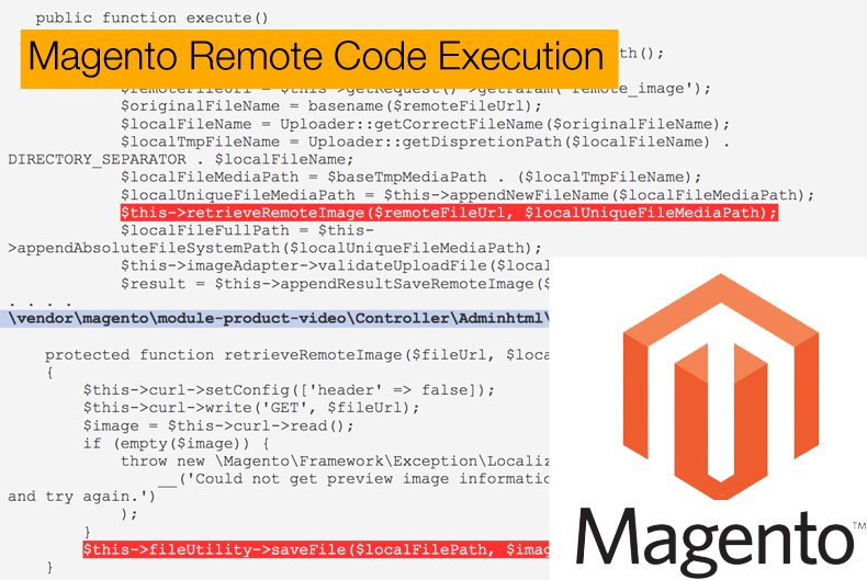 magento remote code execution