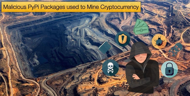 malicious pypi used to mine crypto currencies