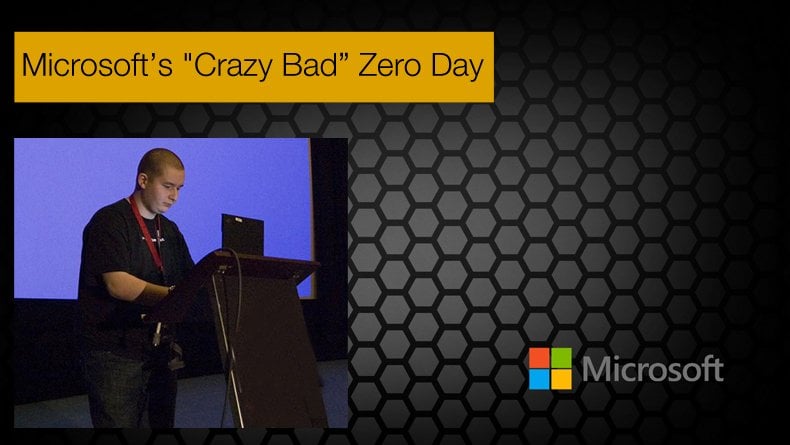 microsoft's crazy bad zero day