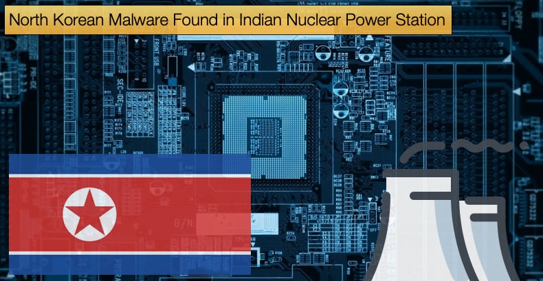 north korea malware found in indian nuclear power station