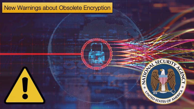 obsolete encryption warning