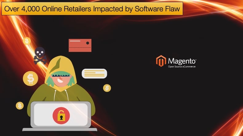 online retailers impacted by a software flaw