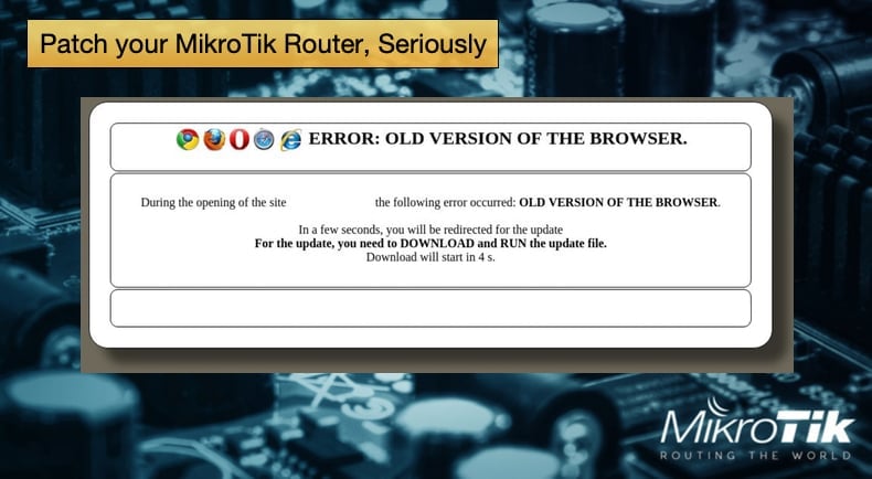 patch your mikrotik routers