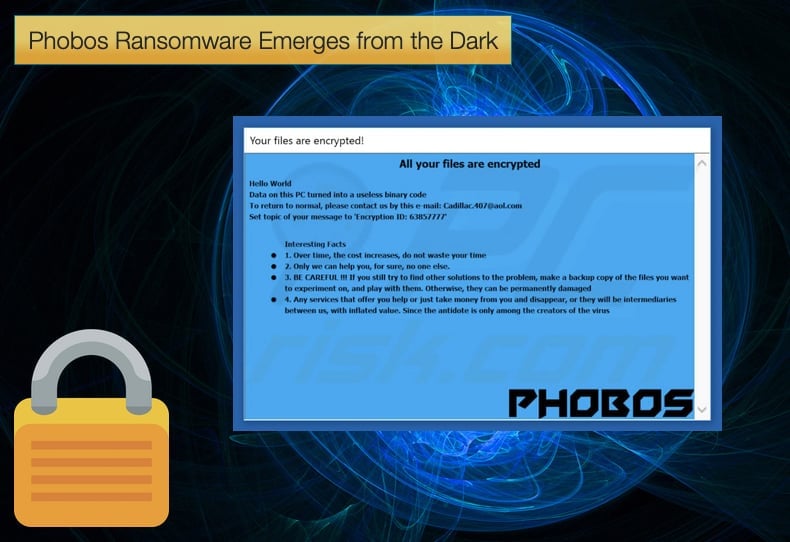 phobos ransomware emerges from the dark