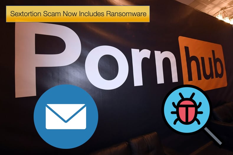 sextortion emails with ransomware