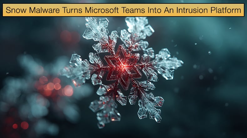 Snow Malware Turns Microsoft Teams Into An Intrusion Platform