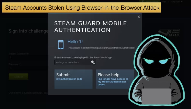 steam browser-in-browser attack