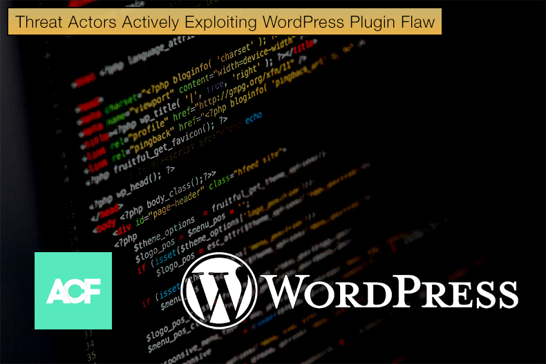 Threat Actors Actively Exploiting WordPress Plugin Flaw