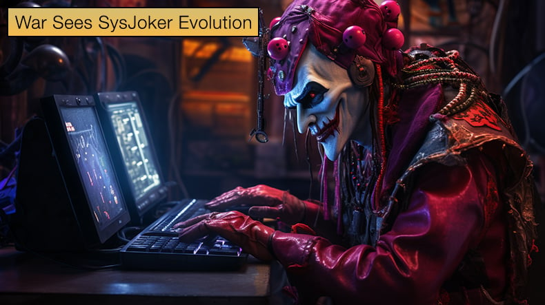 War Sees SysJoker Evolution