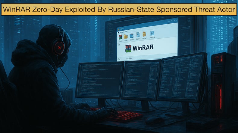 WinRAR Zero-Day Exploited By Russian-State Sponsored Threat Actor