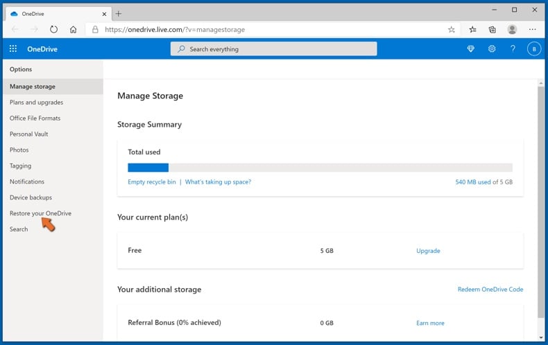 restore-your-onedrive