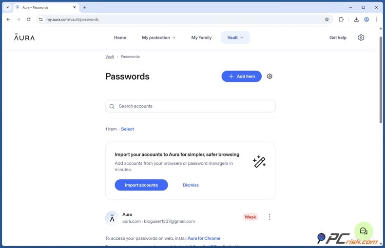 aura-password-manager