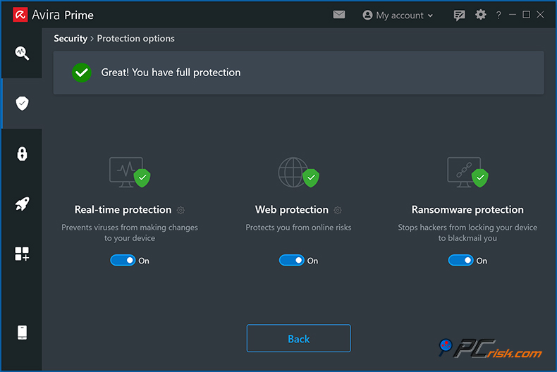 avira ransomware protection
