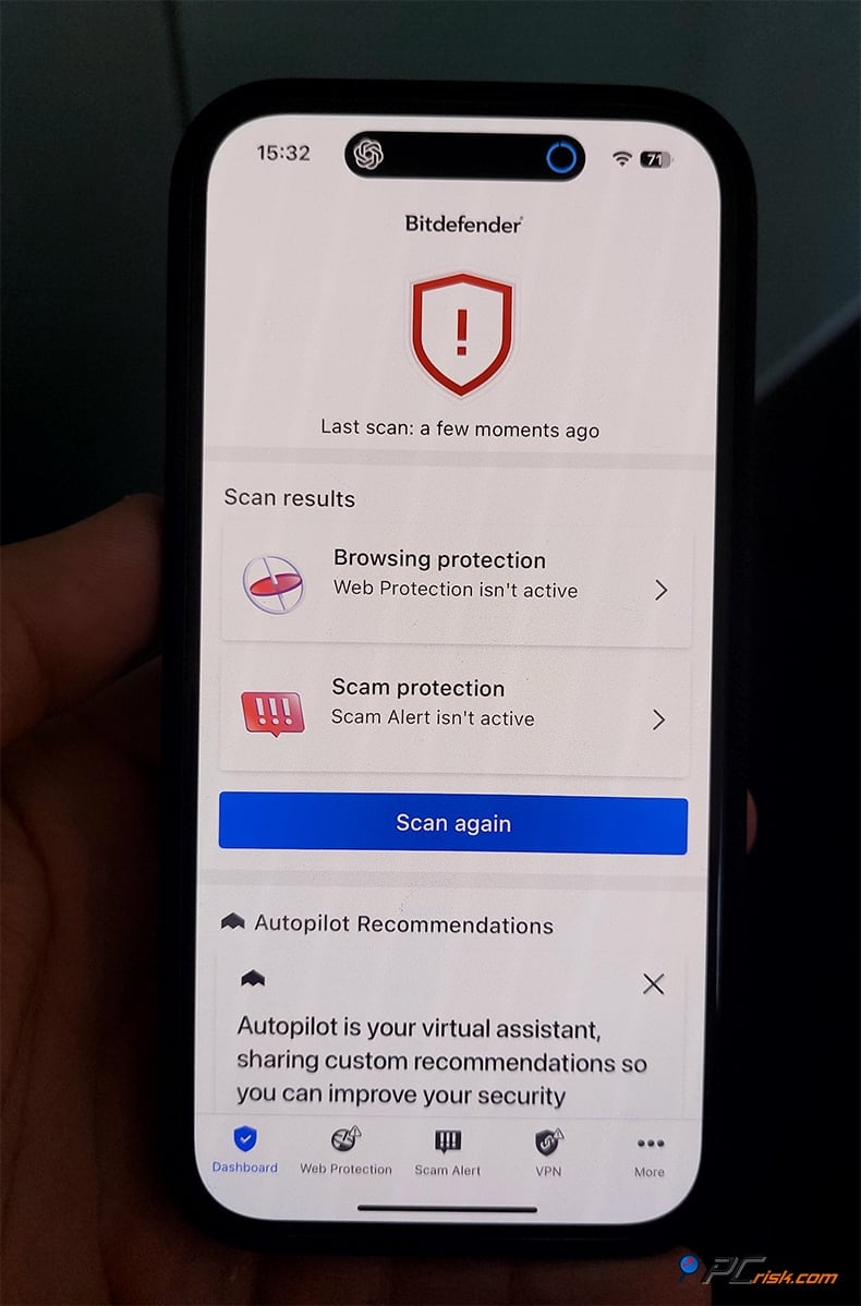 bitdefender ios version