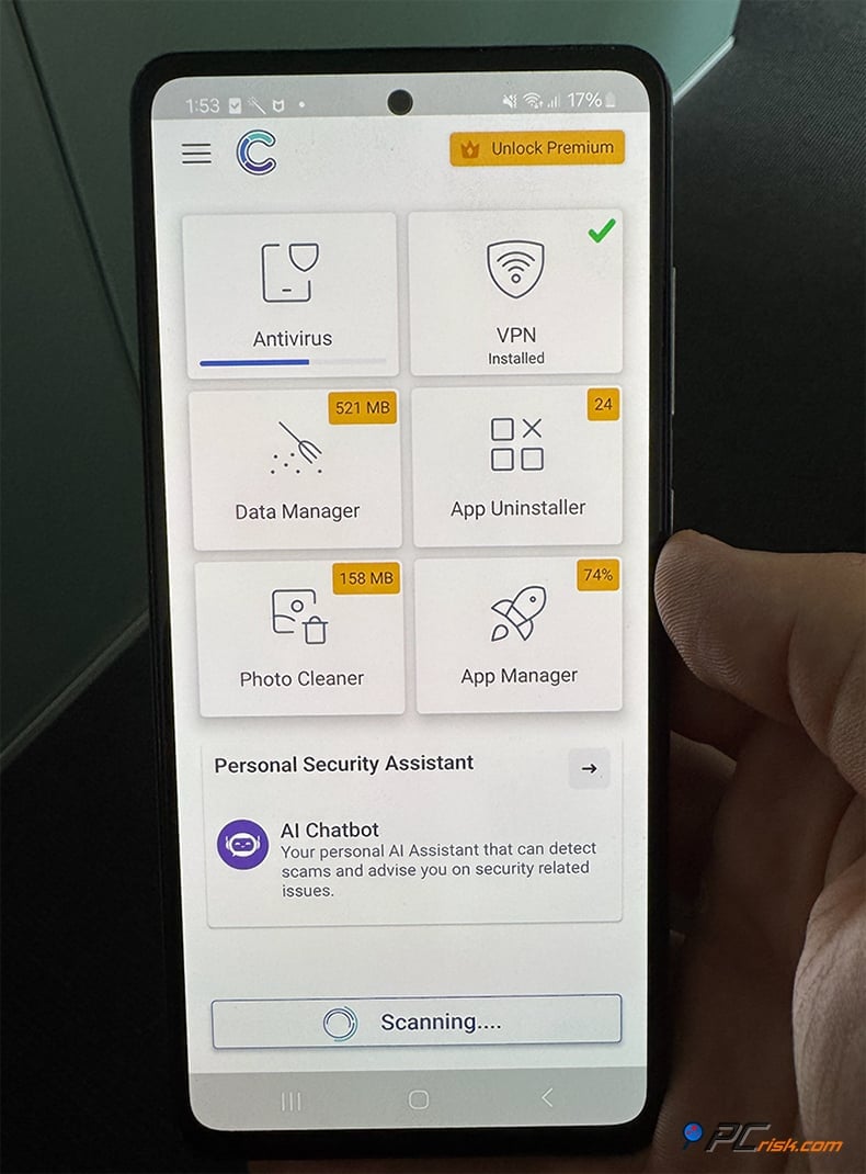 Combo Cleaner Android version