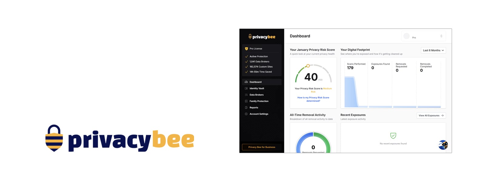 Privacy Bee data removal service header