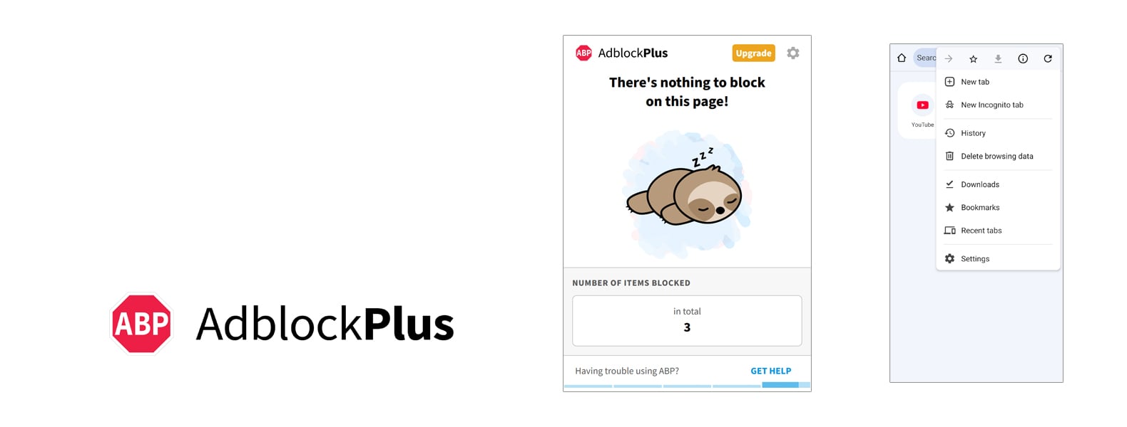 Adblock Plus top adblocker header