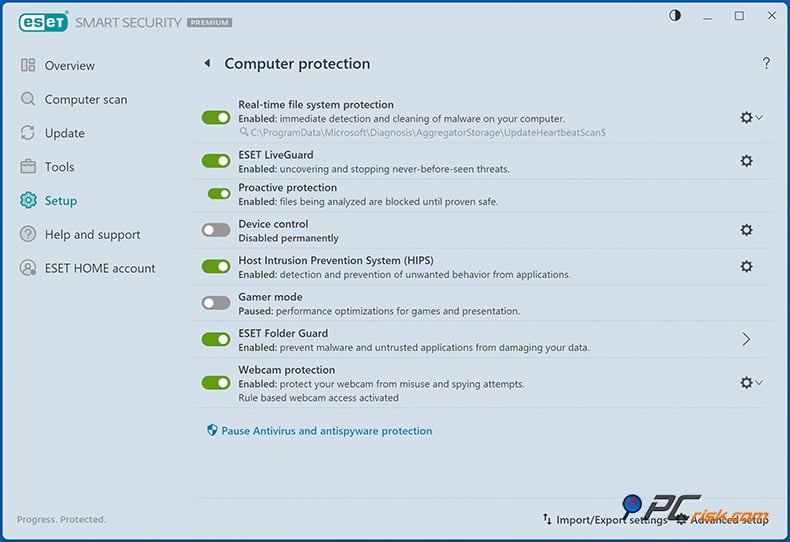 ESET Computer Protection