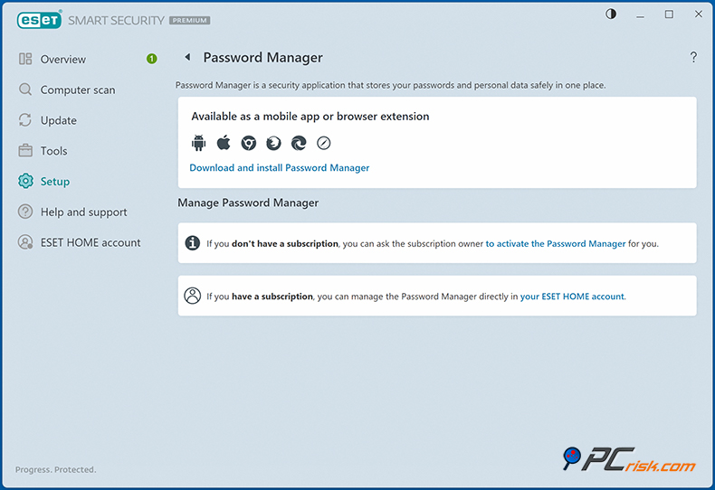 ESET Password Manager