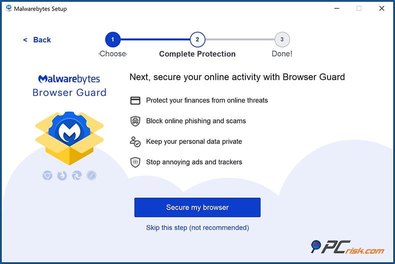 malwarebytes installation