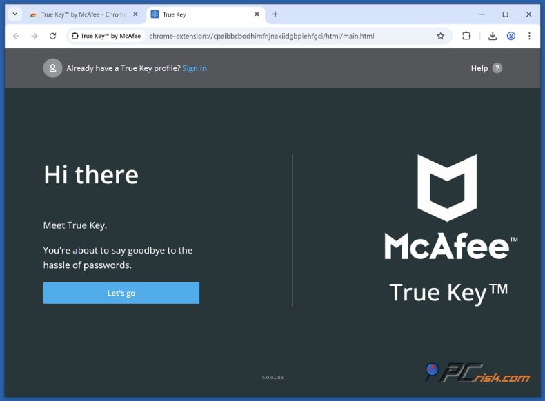 mcafee password manager