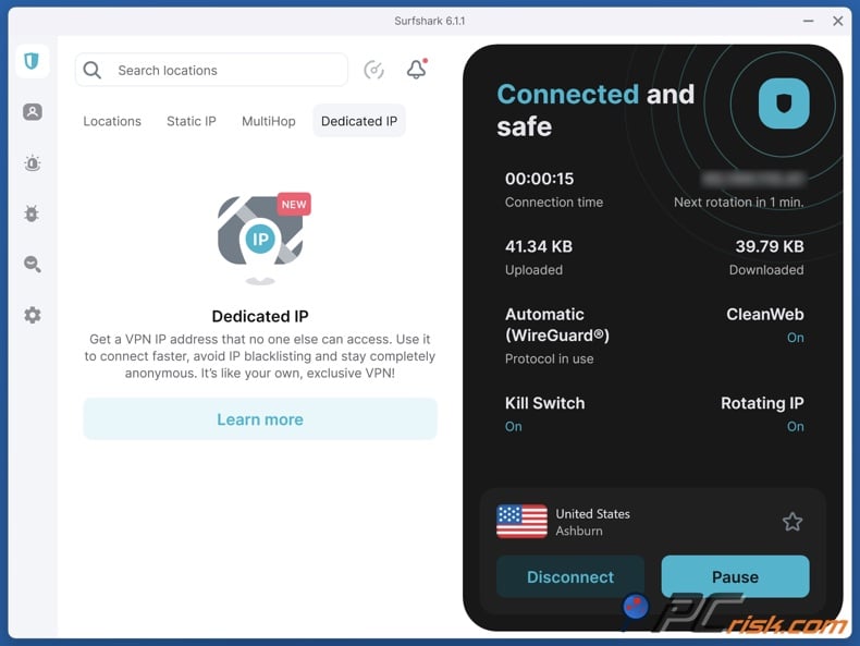 Surfshark Dedicated IP