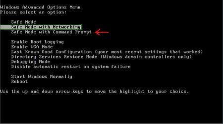 safe mode with networking