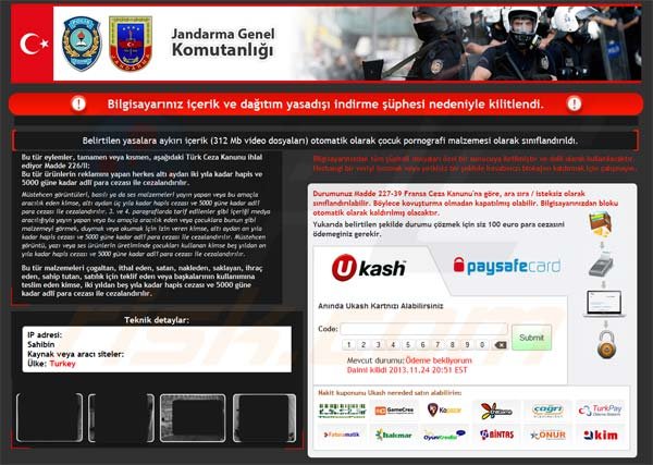 Jandarma Genel virus