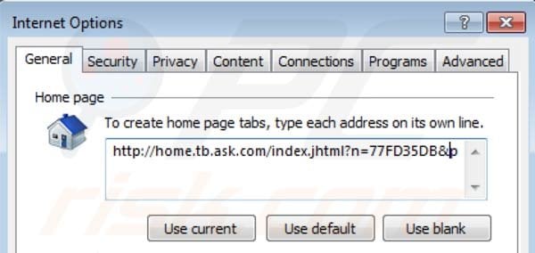 Mindspark toolbar removal from Intenret Explorer homepage